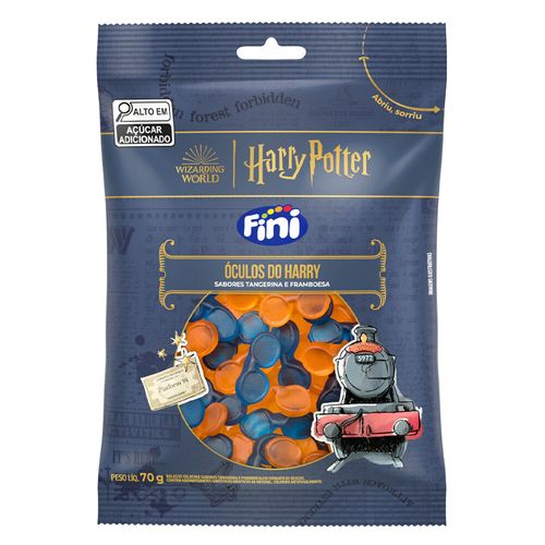 Bala Gelatina Fini Harry Potter Óculos do Harry - 70g