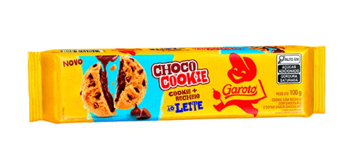 Biscoito Garoto Chococookies Recheio - 100g