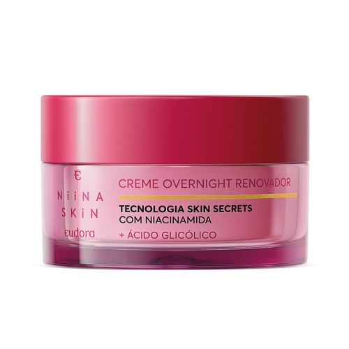 Creme Facial Niina Skin Overnight Renovador - 45g