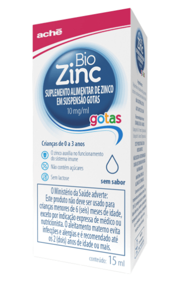 Biozinc 10mg/ml Gotas Ache 15ml