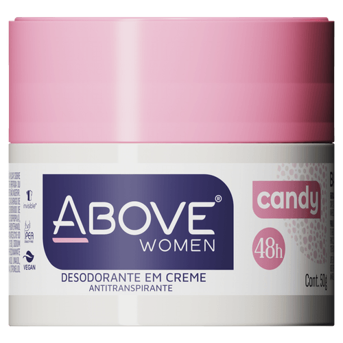 Desodorante Above Creme Feminino Candy - 50g