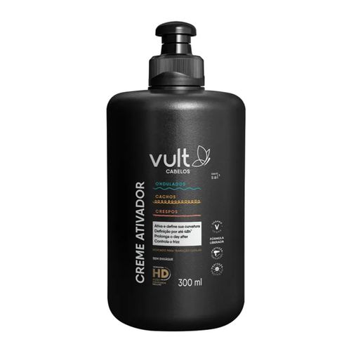 Creme para Pentear Vult Ativador Cachos e Crespos - 300ml