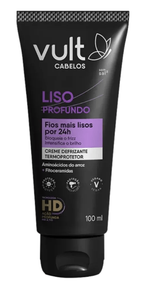 Creme Defrizante Vult Hair Lisos - 100ml