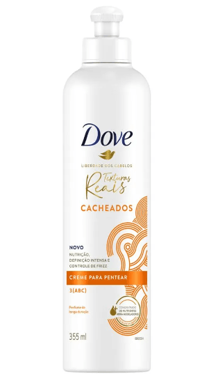 Creme de Pentear Dove Texturas Reais Cacheados - 355ml
