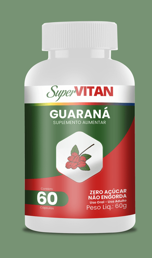 Supervitan Guaraná - 60 Cápsulas