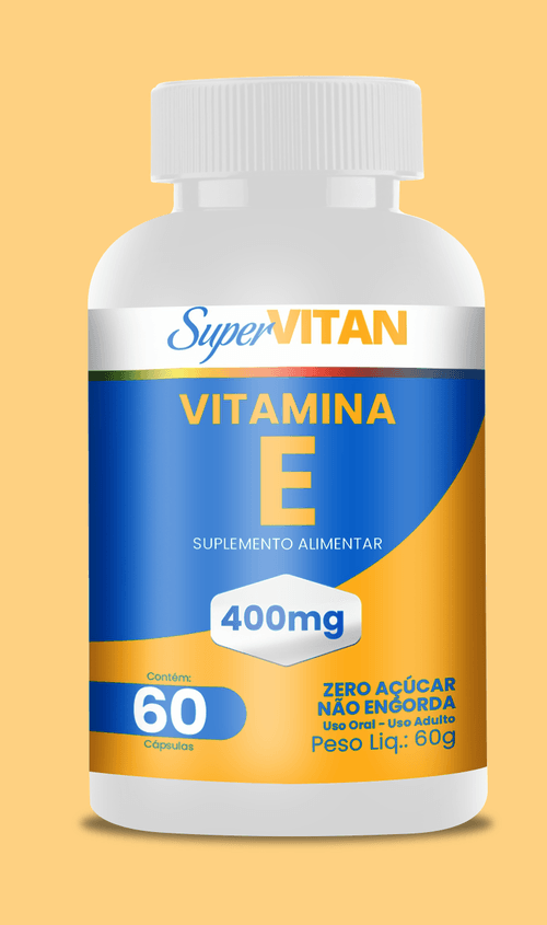 Supervitan Vitamina E - 60 Cápsulas