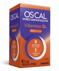 Os-Cal Viamina D 500UI/ Gota com 10ML - Sanofi OTC