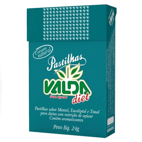 Pastilhas Valda Diet FlipTop - 24g