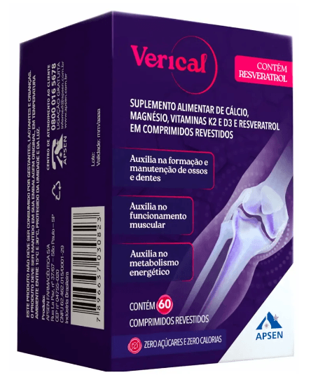 Verical Apsen 60 Comprimidos