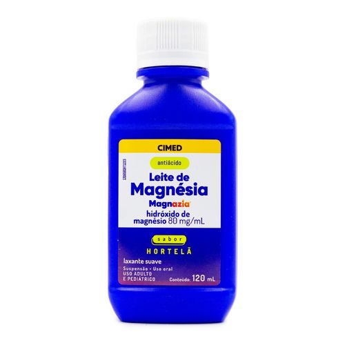 Leite de Magnésia Sabor Hortelã - 120ml