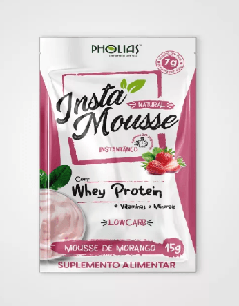 Instamousse Sabor Mousse de Morango - 15g