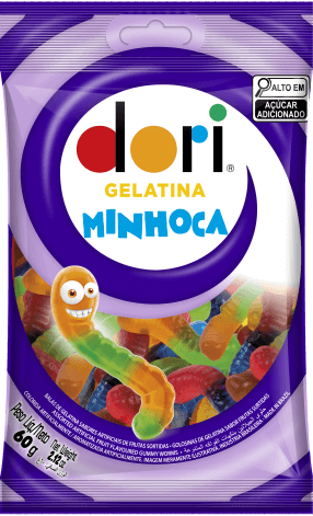 Dori Gelatina Minhoca - 60g