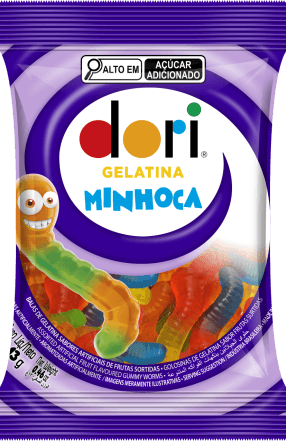 Dori Gelatina Minhoca - 13g