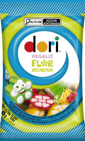 Dori Regaliz Mini Flor - 17g