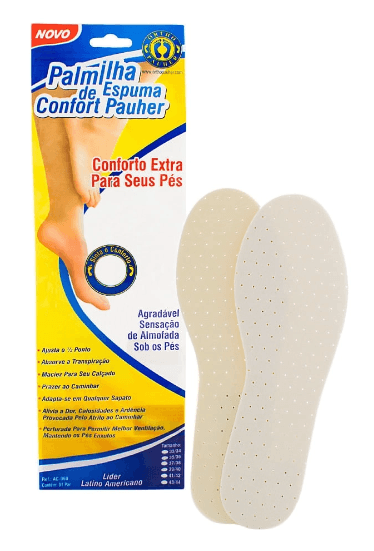 Palmilha de Espuma Confortpauher Branca - 37/38