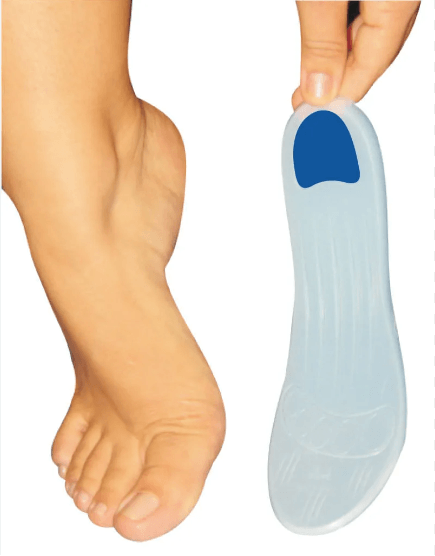 Palmilha Orthopauher Sob Gel com Ponto Azul -  43/44