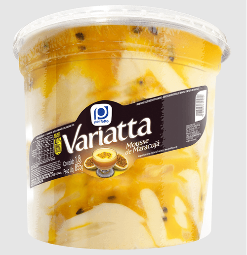 Sorvete Variatta Mousse de Maracujá - Perfetto