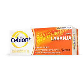 Cebion 1g Sabor Laranja com 10 Comprimidos Efervescentes - Procter Gambl