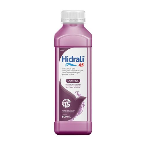 Hidrali 45 Uva Roxa com 500ml - Airela