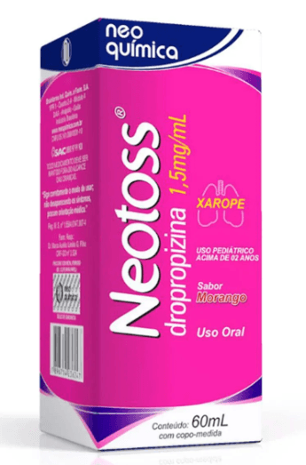 Neotoss 15mg/ml Xarope Infantil - 60ml