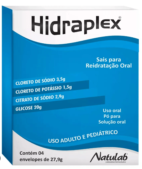 Hidraplex Natural com 4 Envelopes - Natulab