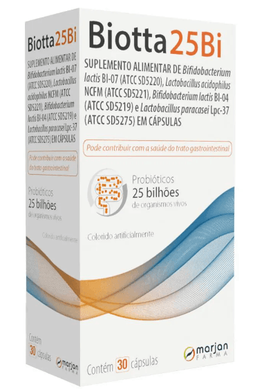 Biotta 25Bi com 30 Cápsulas - Momenta