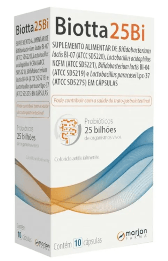 Biotta 25Bi com 10 Cápsulas
