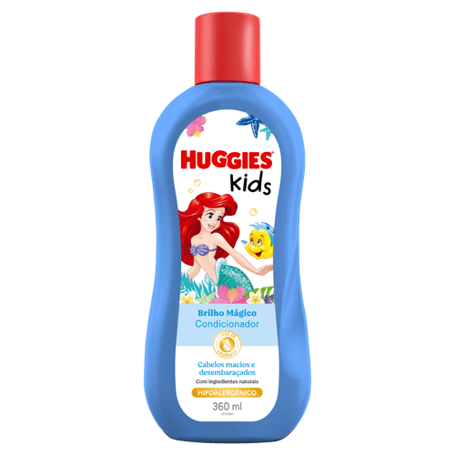 Condicionador Huggies Hidratação e Brilho - 360ml