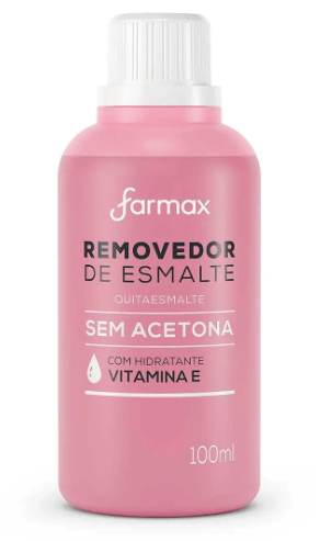Removedor de Esmalte Farmax Vitamina E - 100ml