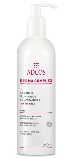 Sabonete Facial Iluminador Adcos Derma Complex - 240ml