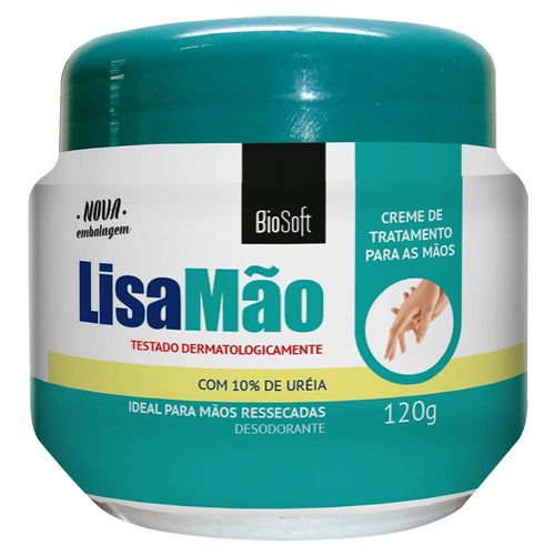 Creme Hidratante Lisa Mão Bio Soft - 120g
