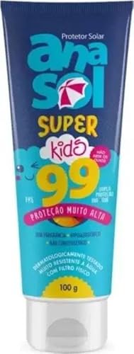 Anasol Protetor Solar Kids FPS99 - 100g