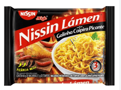 Macarrão Instatâneo Nissin Galinha Caipira Picante - 85g
