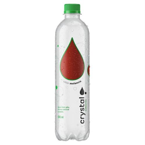 Água Crystal Sparkling Melancia 510ml