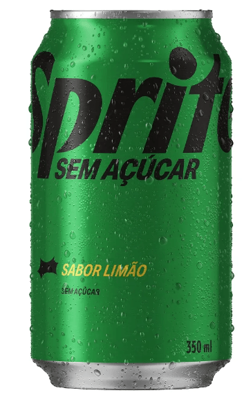 Refrigerante Sprite Sem Açúcar Lata - 350ml