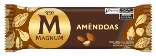 SORVETE KIBON MAGNUM AMENDOAS 71.68G