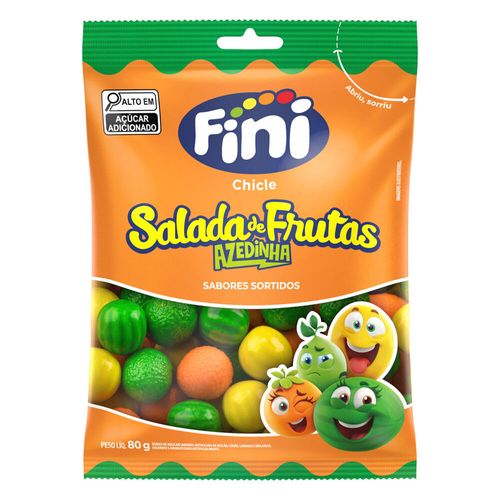 Chiclete Fini Salada de Frutas - 80g