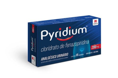 Pyridium 200mg com 18 Drágeas - Zodiac