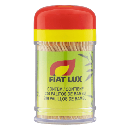 Palitos de Bambu Fiat Lux - 240 Unidades