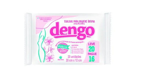 Toalha Umedecida íntima Dengo-  Leve 20 Pague 16