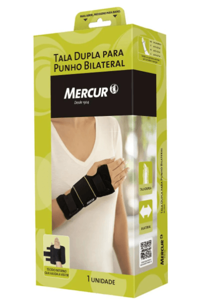 Tala Dupla Punho Bilateral Preto - G