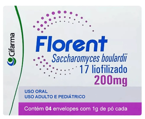 Florent 200mg Cifarma 4 Sachês