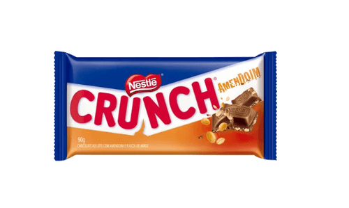 Barra de Chocolate Crunch Amendoim Nestle - 90g