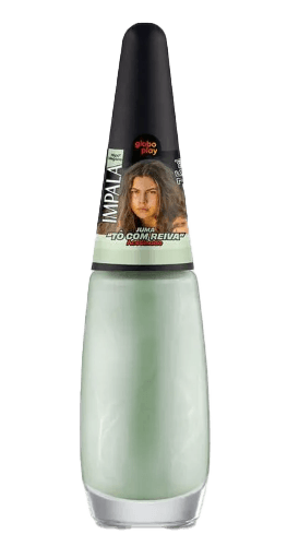 Esmalte Impala Globoplay Acetinado - Tô com Reiva