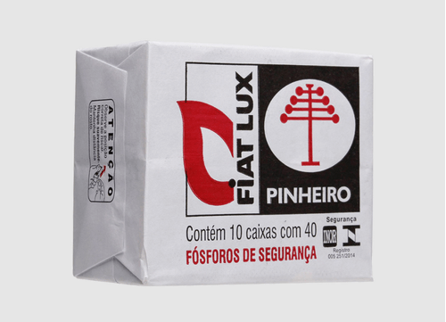 Fósforo Pinheiro 4cm 10 Caixas - 40 Unidades
