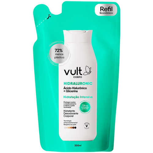 Loção Hidratante Vult Corpo Hidratação Intensiva Refil - 300ml