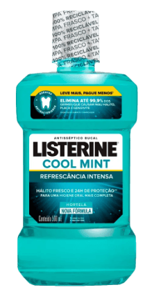 Enxaguante Bucal Listerine Cool Mint - 500ml