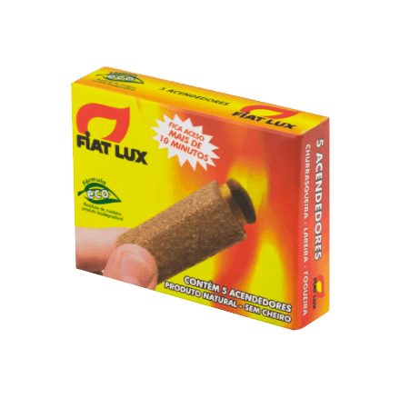 Acendedor em Bastão Churrasqueira Fiat Lux com 5 Unidades