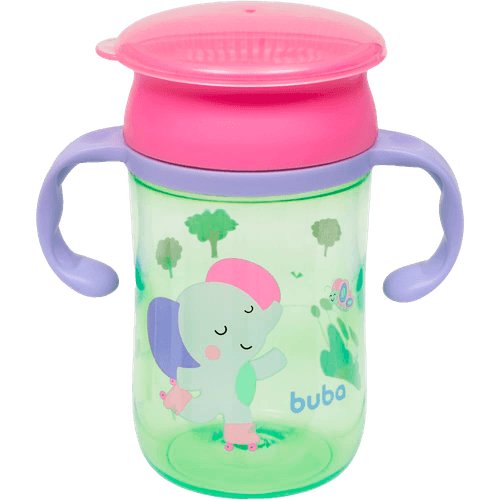 Copo de Treinamento 360º Buba Zoo Elefante