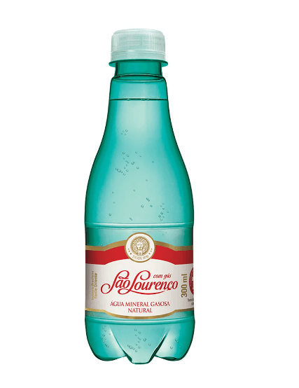 Água Mineral Com Gás São Lourenço - 300ml